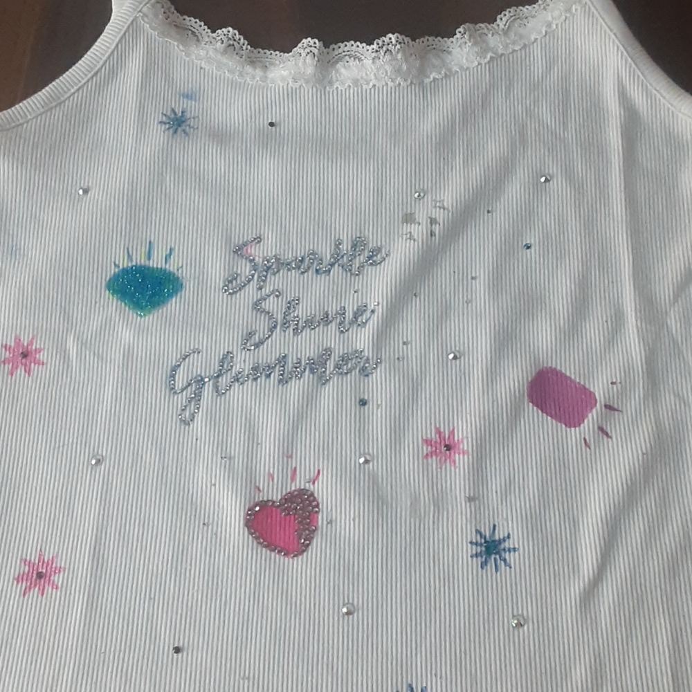 Sparkle tank top